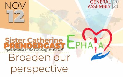 Presentation by Sister Catherine PRENDERGAST, representative of the Company at the UN: Human rights disregarded in the world: broaden our perspective