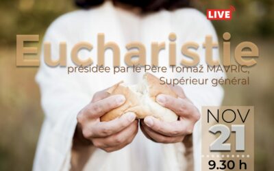 Eucharistie présidée par le Père Tomaž MAVRIC, Supérieur général