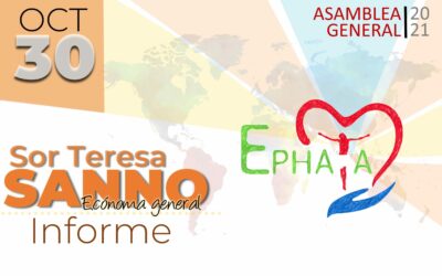 Informe de la gestión de bienes e informe financiero de la Compañía (Sor Teresa SANNO, Ecónoma general)